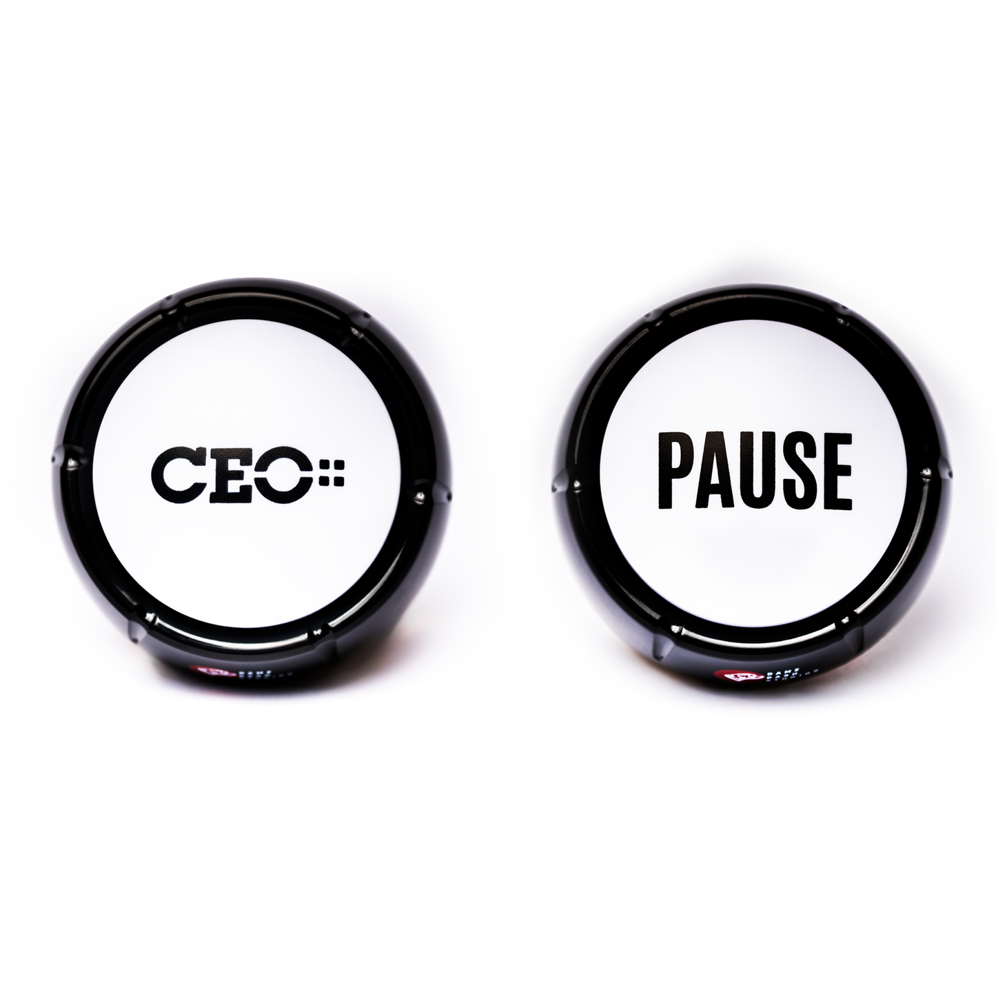 5ive7evens x Dame Dash "Pause" & "CEO" Button Bundle